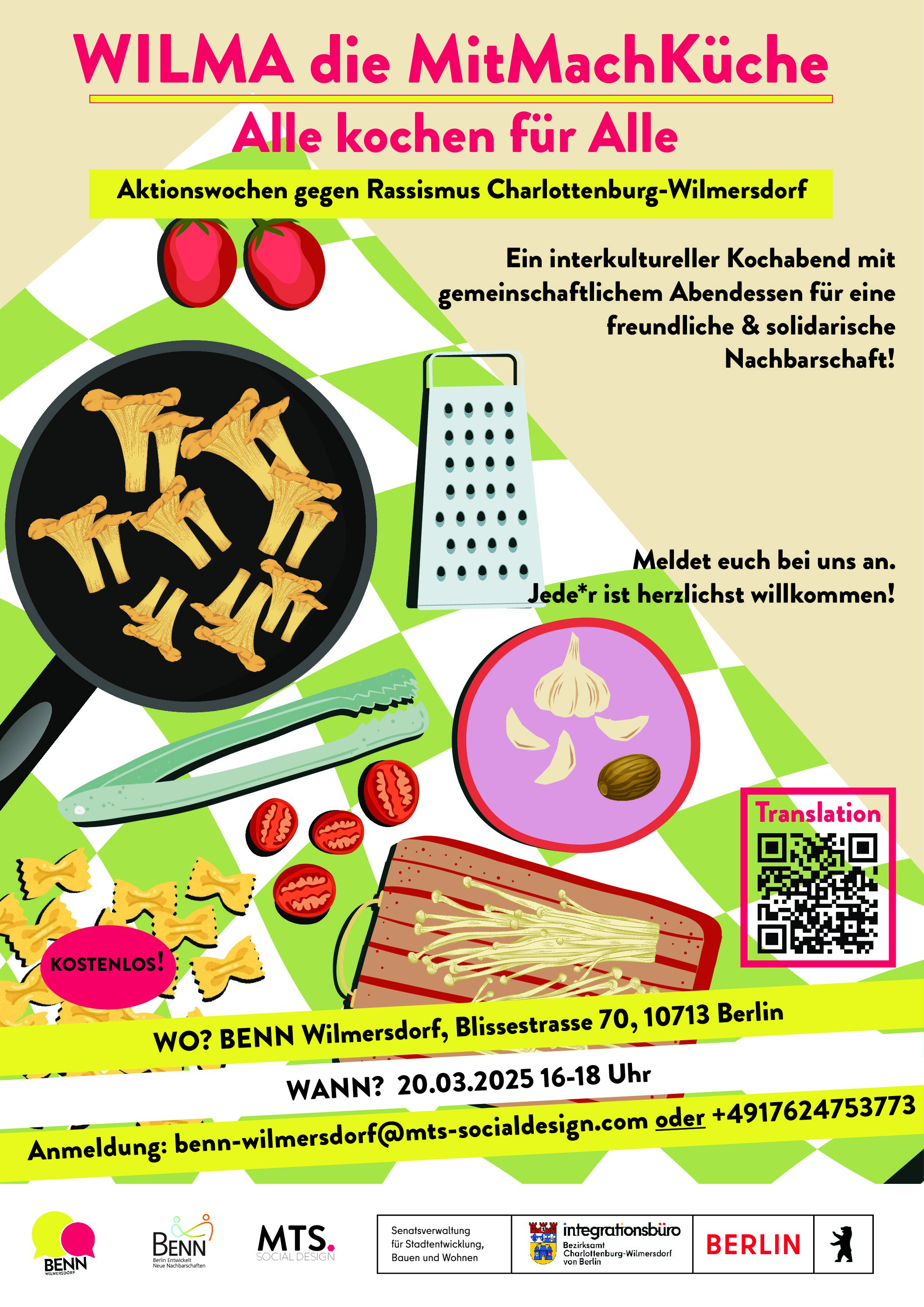 You are currently viewing  Wilma die Mitmachküche – Alle kochen für alle