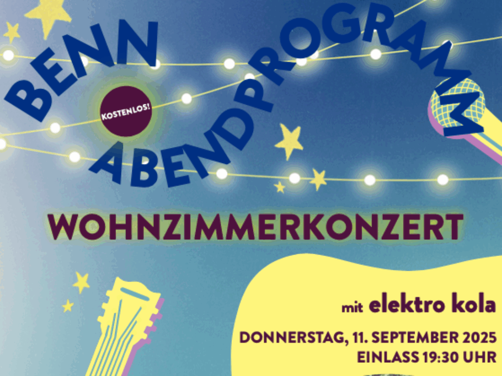 Wilmersdorf, seid ihr ready? Wir veranstalten ein Wohnzimmerkonzert!