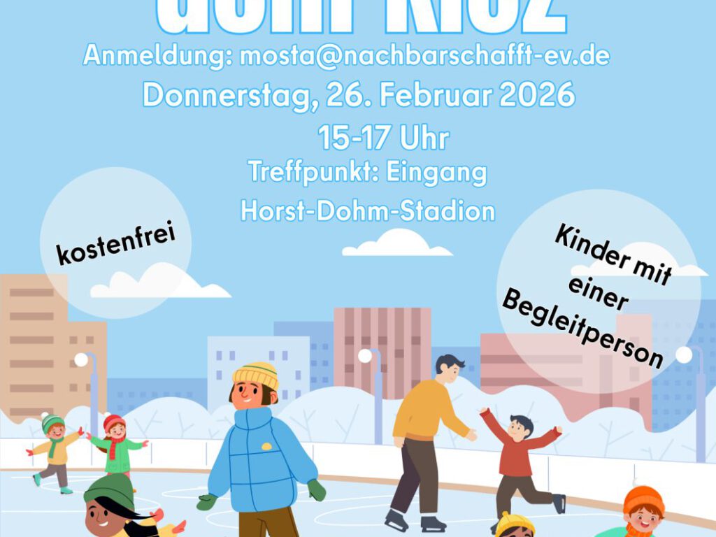 Der Winter ist fast vorbei – aber wir gehen noch einmal gemeinsam aufs Eis!