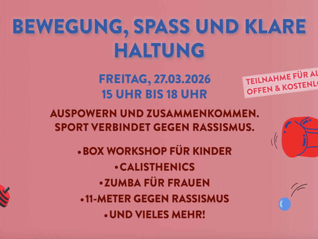 Sportnachmittag der Vielfalt: Bewegung, Spaß und klare Haltung