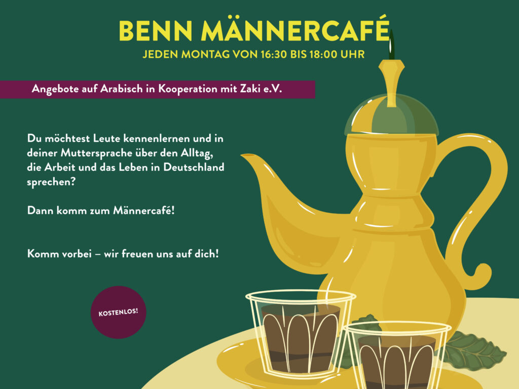 Männercafé – Austausch in deiner Muttersprache