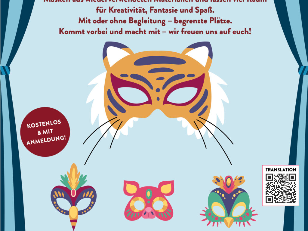 Maskenworkshop mit Sa.Ya!