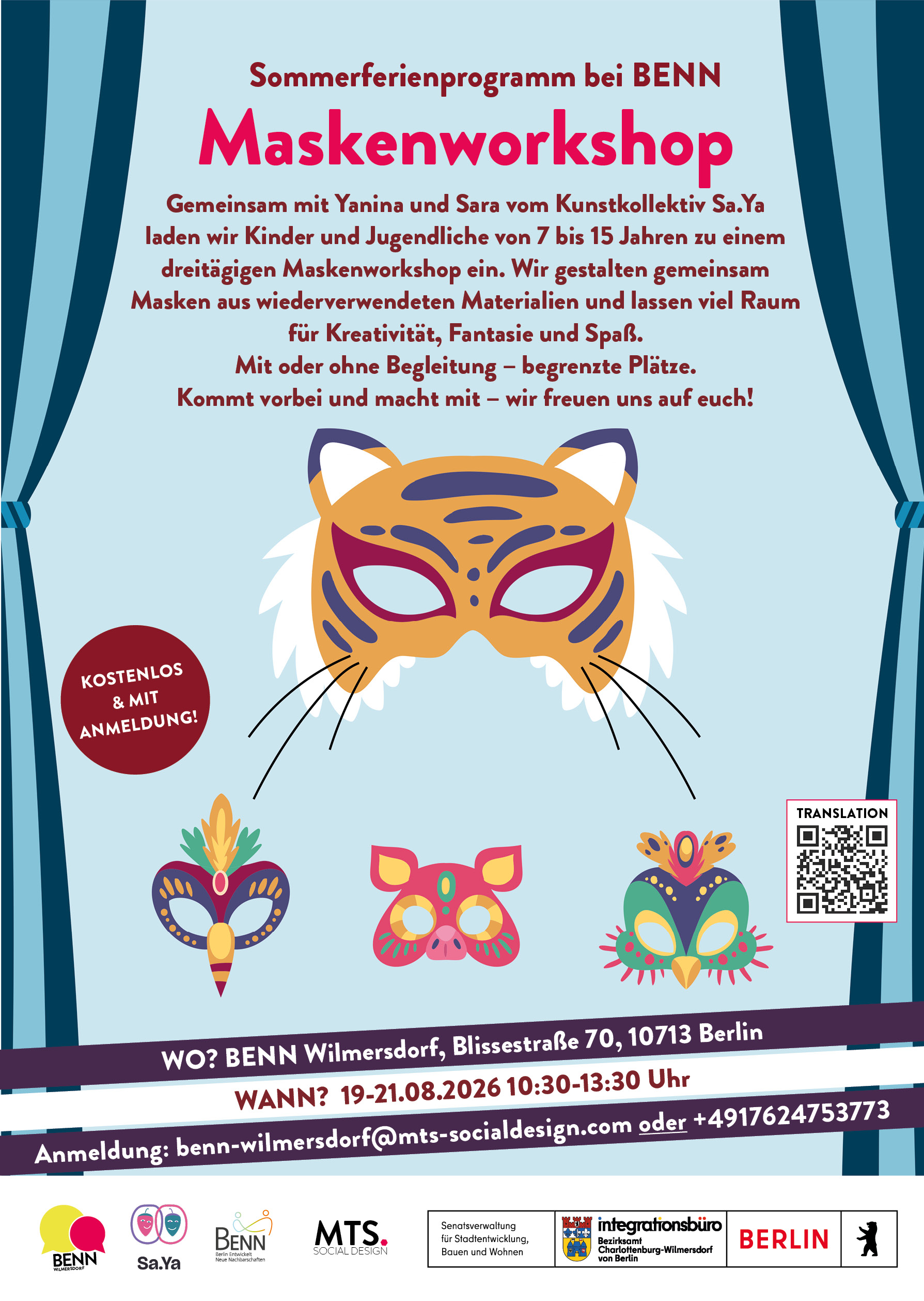 You are currently viewing Maskenworkshop mit Sa.Ya!