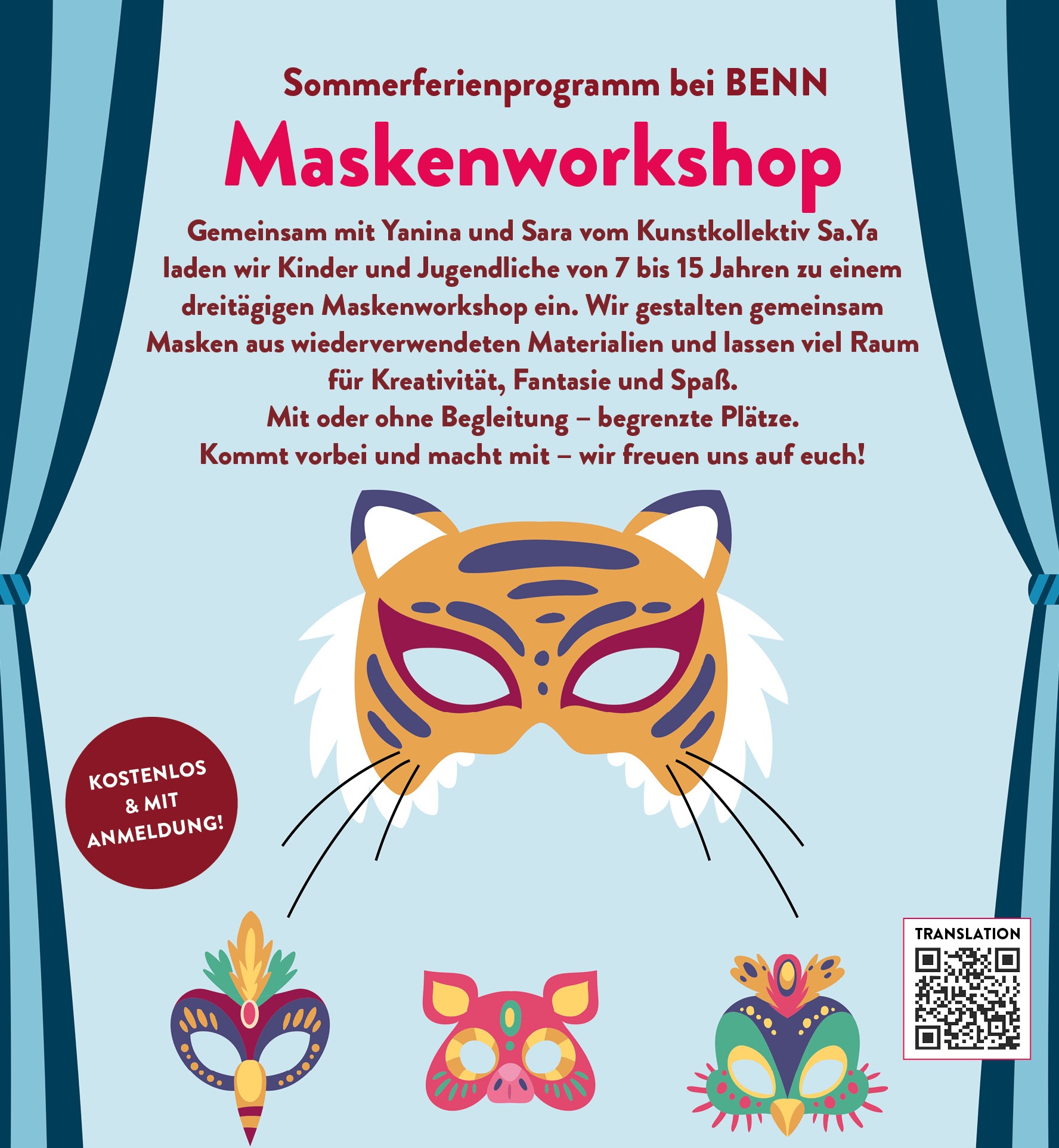 You are currently viewing  Maskenworkshop für Kinder & Jugendliche