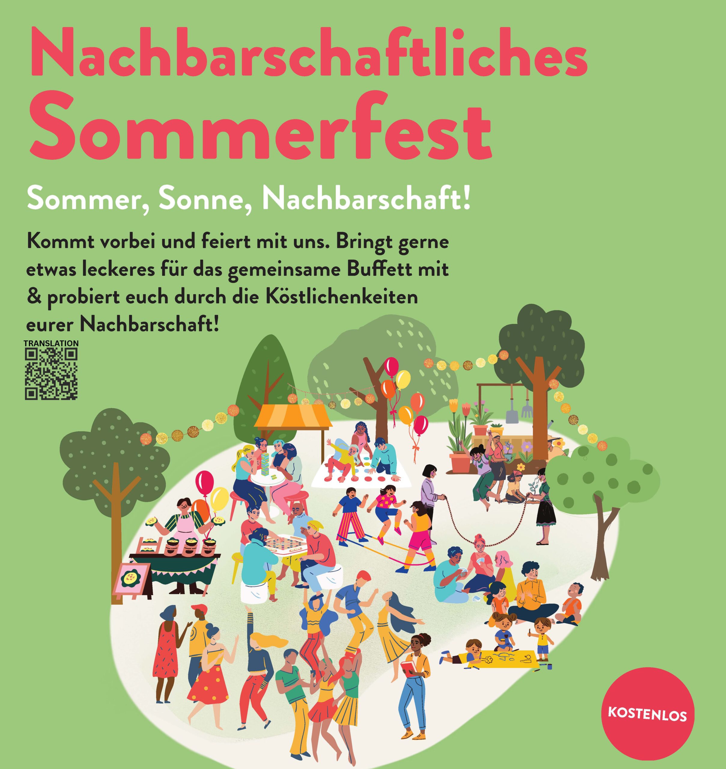 You are currently viewing  Nachbarschaftliches Sommerfest