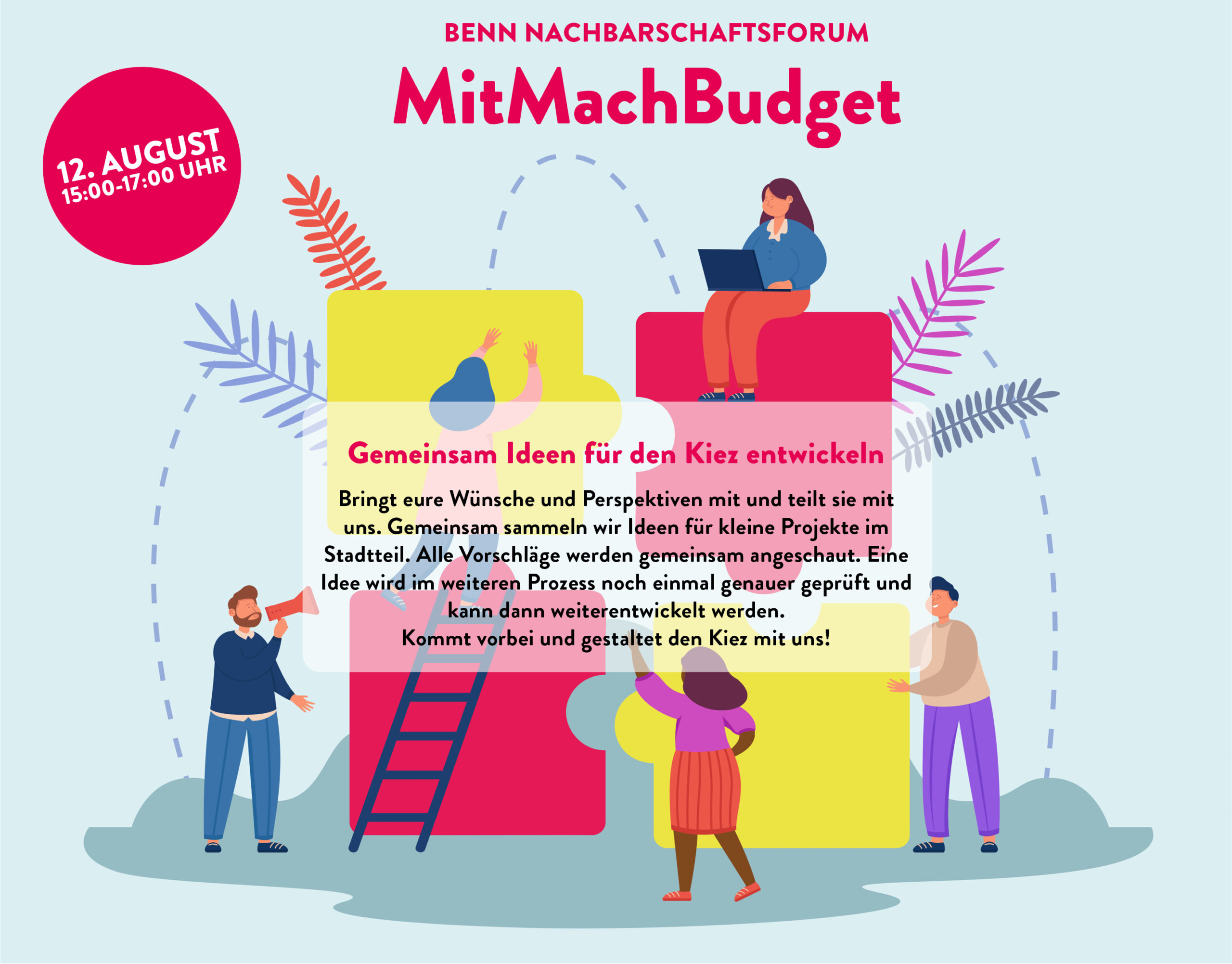 You are currently viewing  BENN Nachbarschaftsforum - MitMachBudget