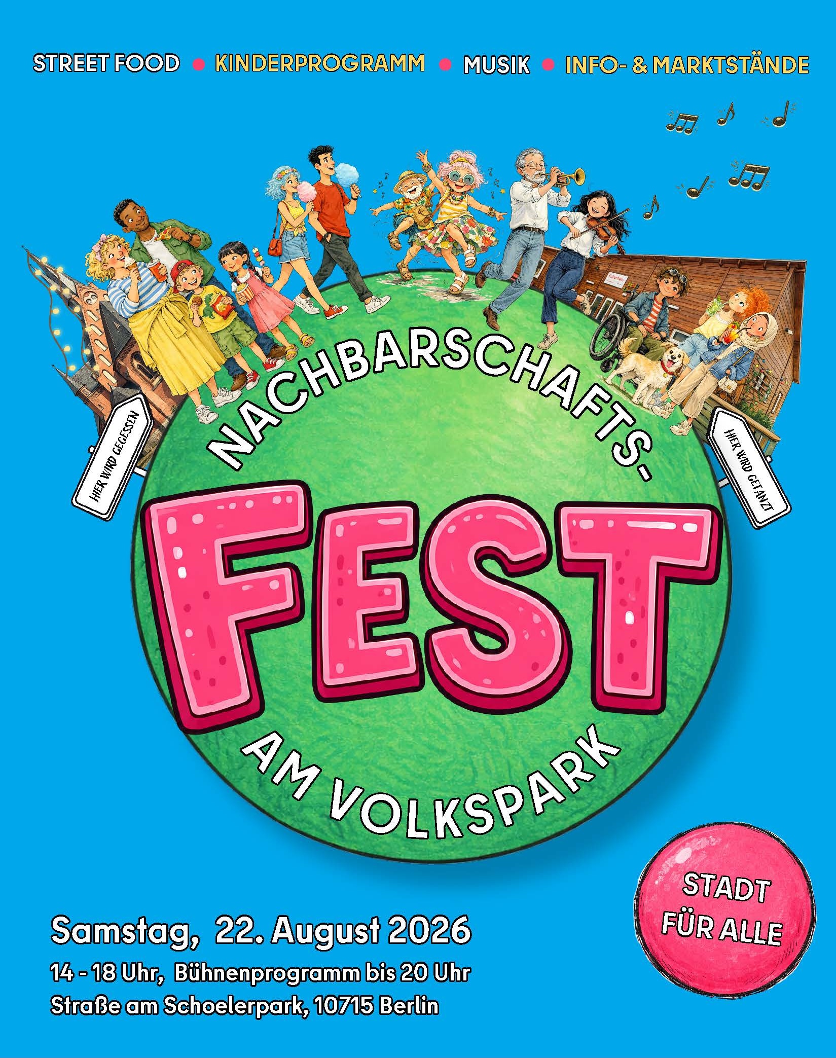 You are currently viewing  NACHBARSCHAFTSFEST AM VOLKSPARK