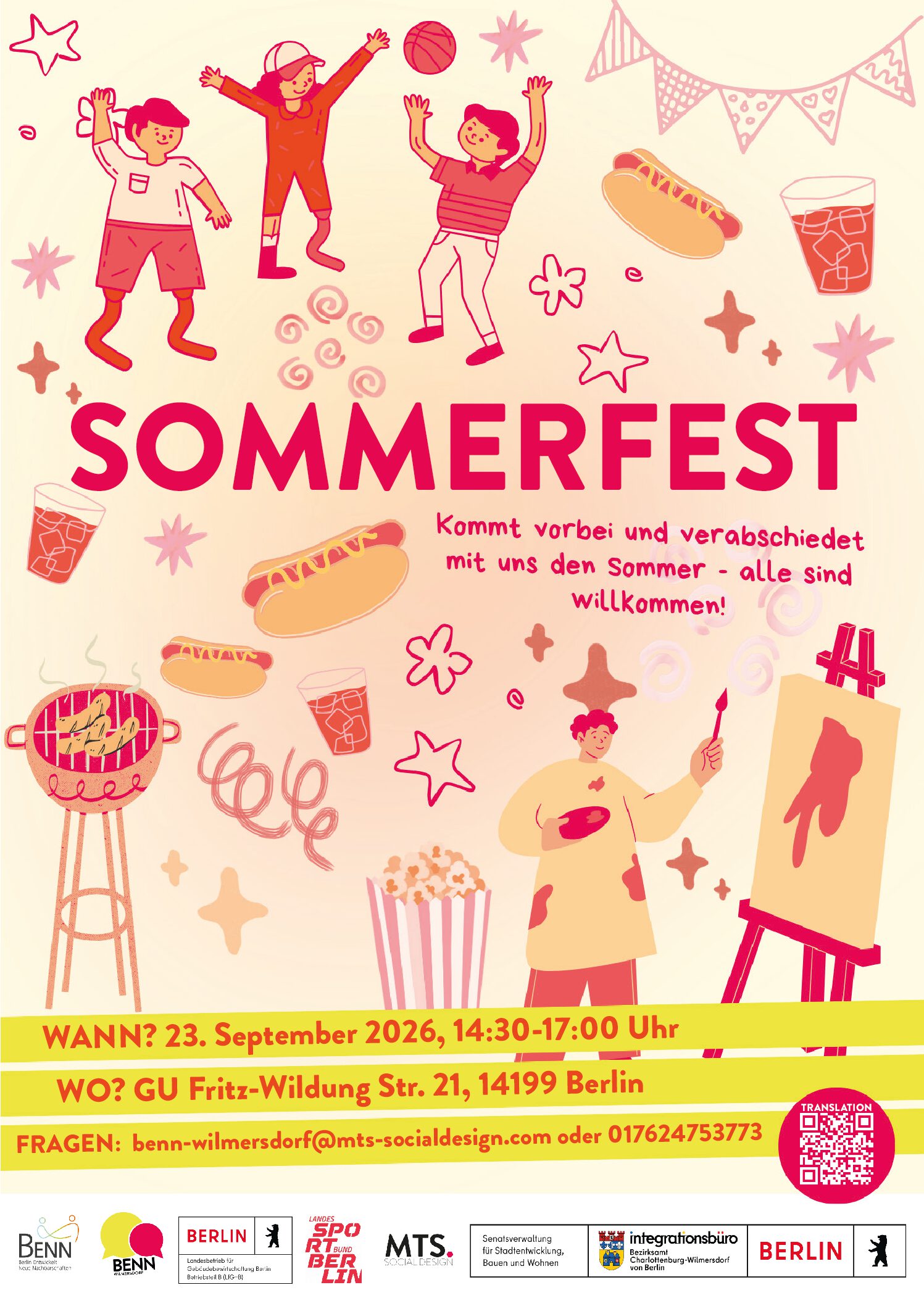 Du betrachtest gerade Nachbarschaftliches Sommerfest – 23. September