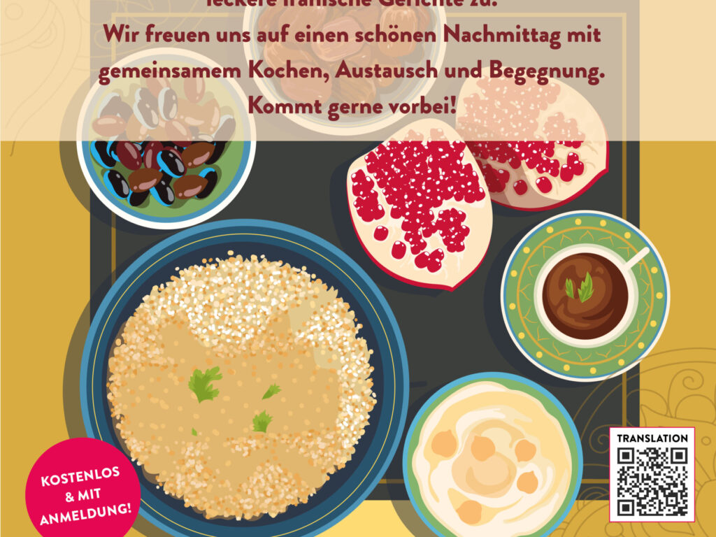 WILMA’s MitMachKüche in Kooperation mit AktiFam Charlottenburg-Wilmersdorf – gemeinsam iranisch kochen!